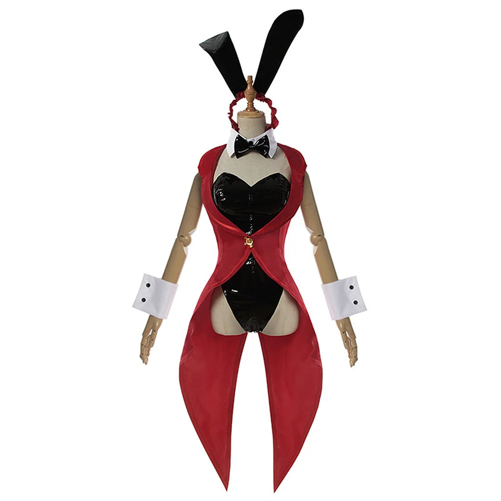 Anime Date A Bullet Bunny Girl Jumpsuit Outfit Tokisaki Kurumi Halloween Carnival Suit Cosplay Costume