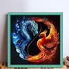 (Multi-Style) Tai Chi-11CT Stamped Cross Stitch 40*40cm/15.75*15.75in