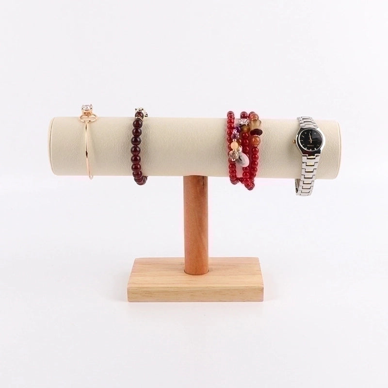 Minimalist Solid Color Solid Wood Patchwork Jewelry Rack