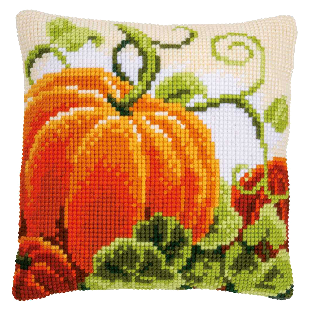 

Pumpkin - 11CT Stamped Cross Stitch Pillowcase - 40*40CM, 501 Original