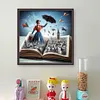 (Stamped/Counted) Movie Characters In The Book-11CT Cross Stitch 50*50cm/19.69*19.69in tapestrymarket