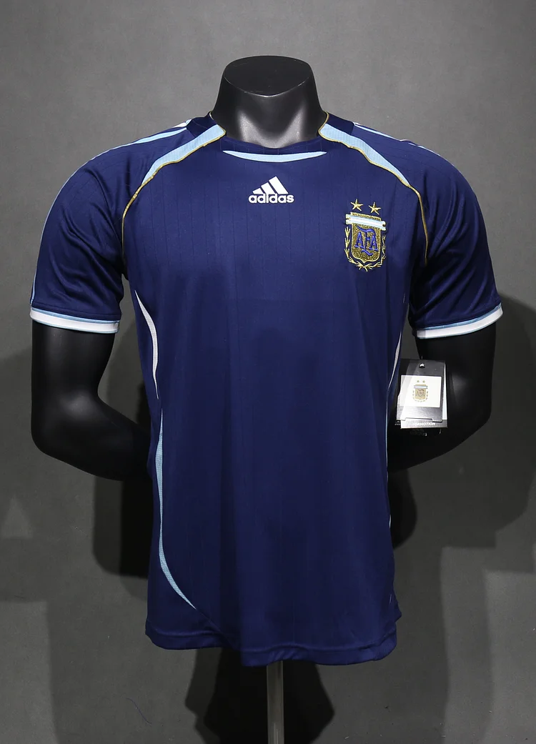 2006 Argentina World Cup Away Jersey - Player Edition
