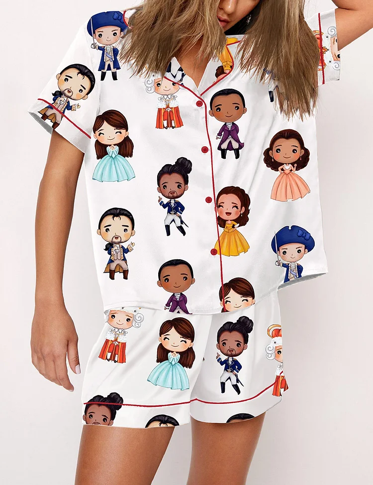 Women's Hamilton Musical Theater Rise Up Pajama Set