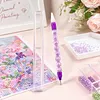 Resin Diamond Painting Point Drill Pen Dual-Ended Diamonds (Purple)