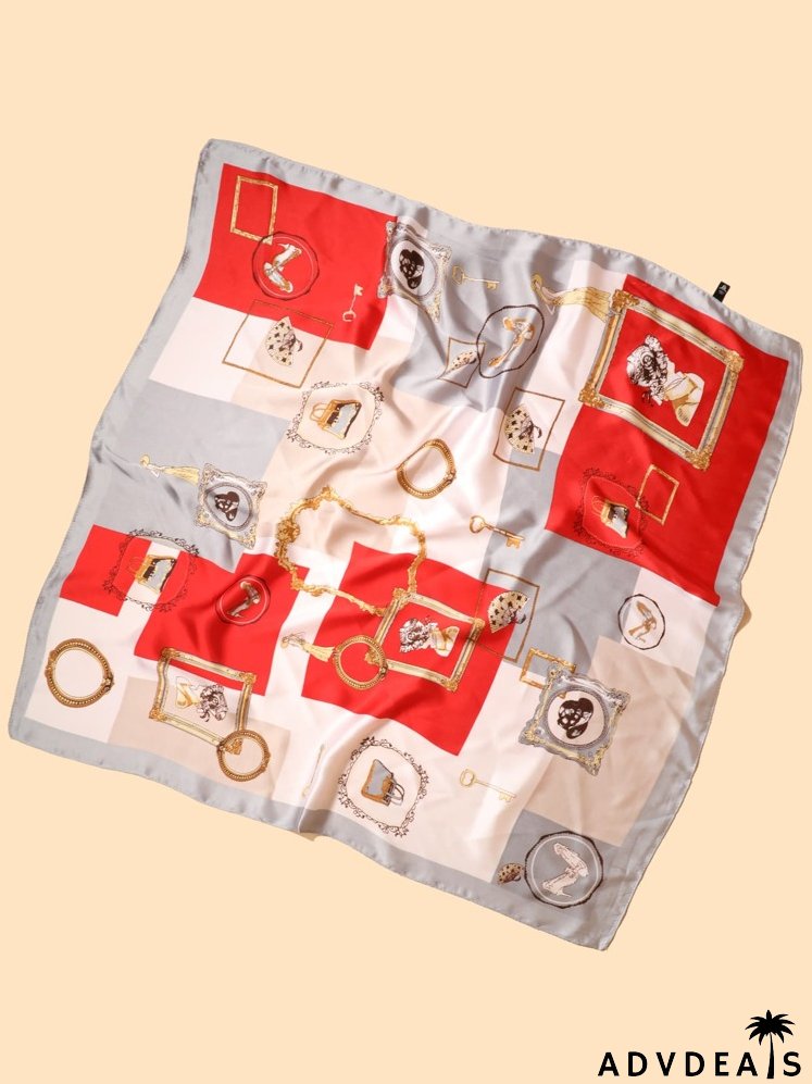 Geometric Print Bandana