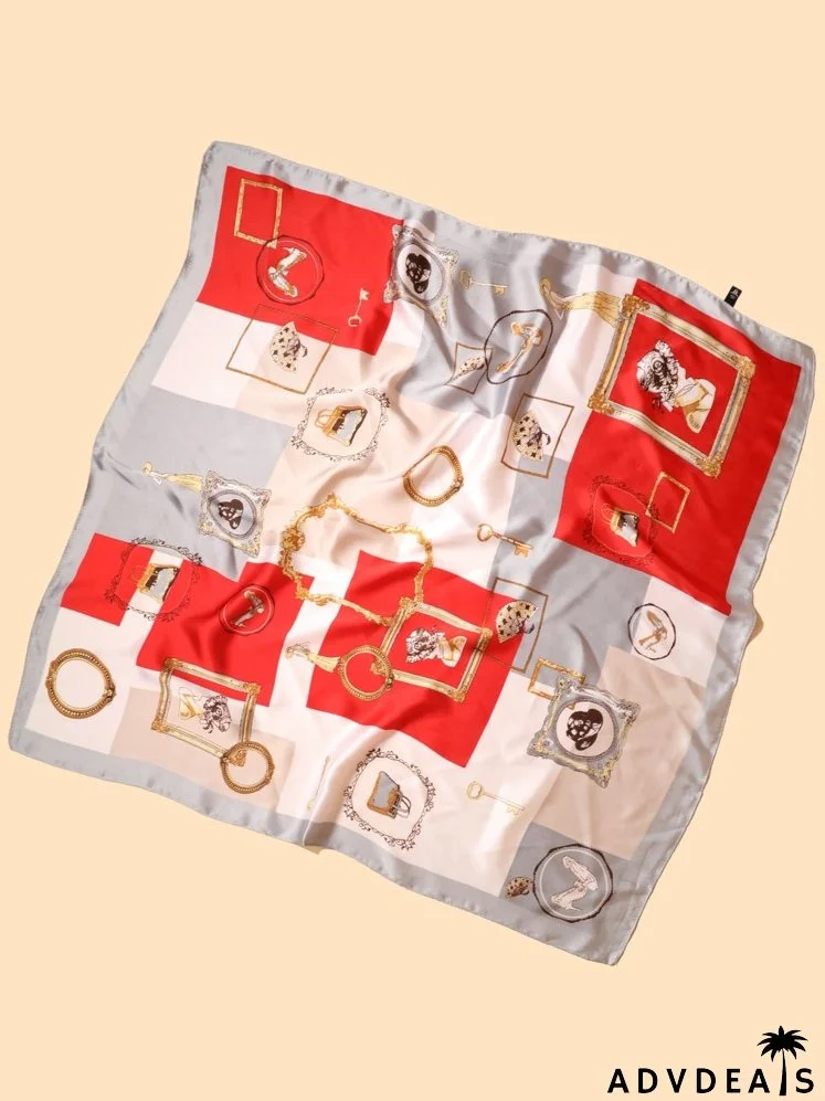 Geometric Print Bandana