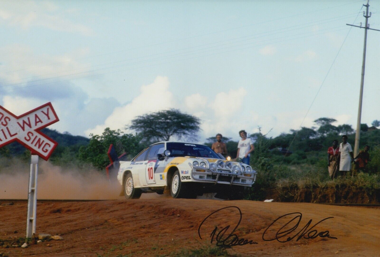 Rauno Aaltonen Hand Signed 12x8 Photo Poster painting - Rally Autograph 13.