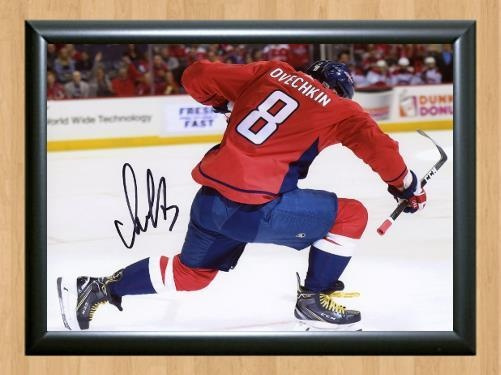 Alex Ovechkin Washington Capitals Ovi Signed Autographed Photo Poster painting Poster Print Memorabilia A4 Size