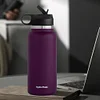 40oz Insulated Cup Mug Straw Lid Stainless Steel Thermos Water Bottle Wide Mouth