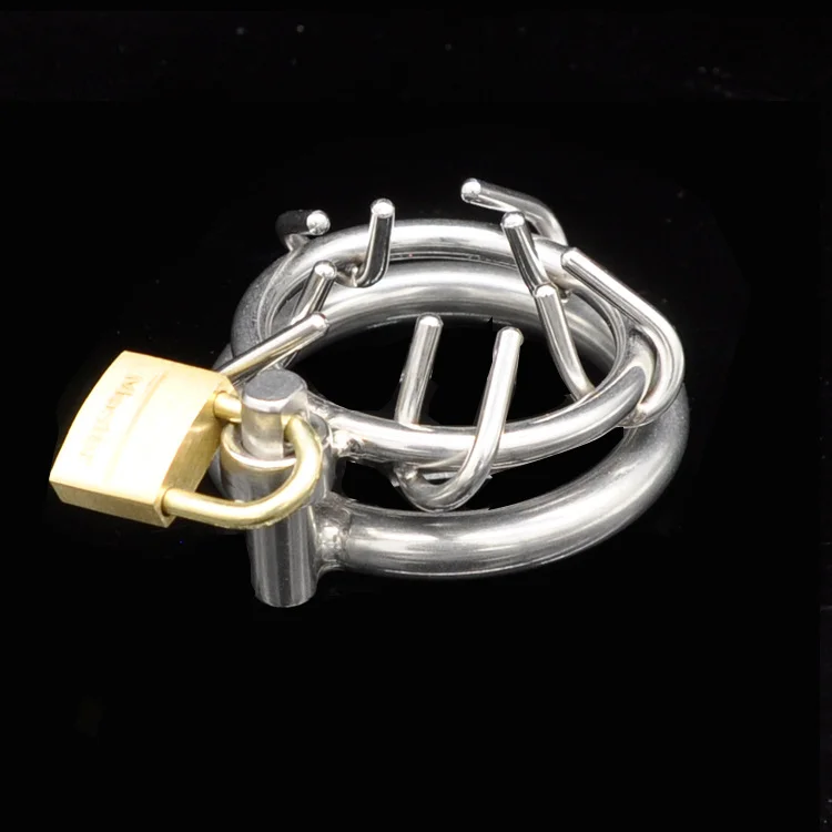 Ultimate Pain Penis Ring Torture SM CBT Chastity Cage  Weloveplugs