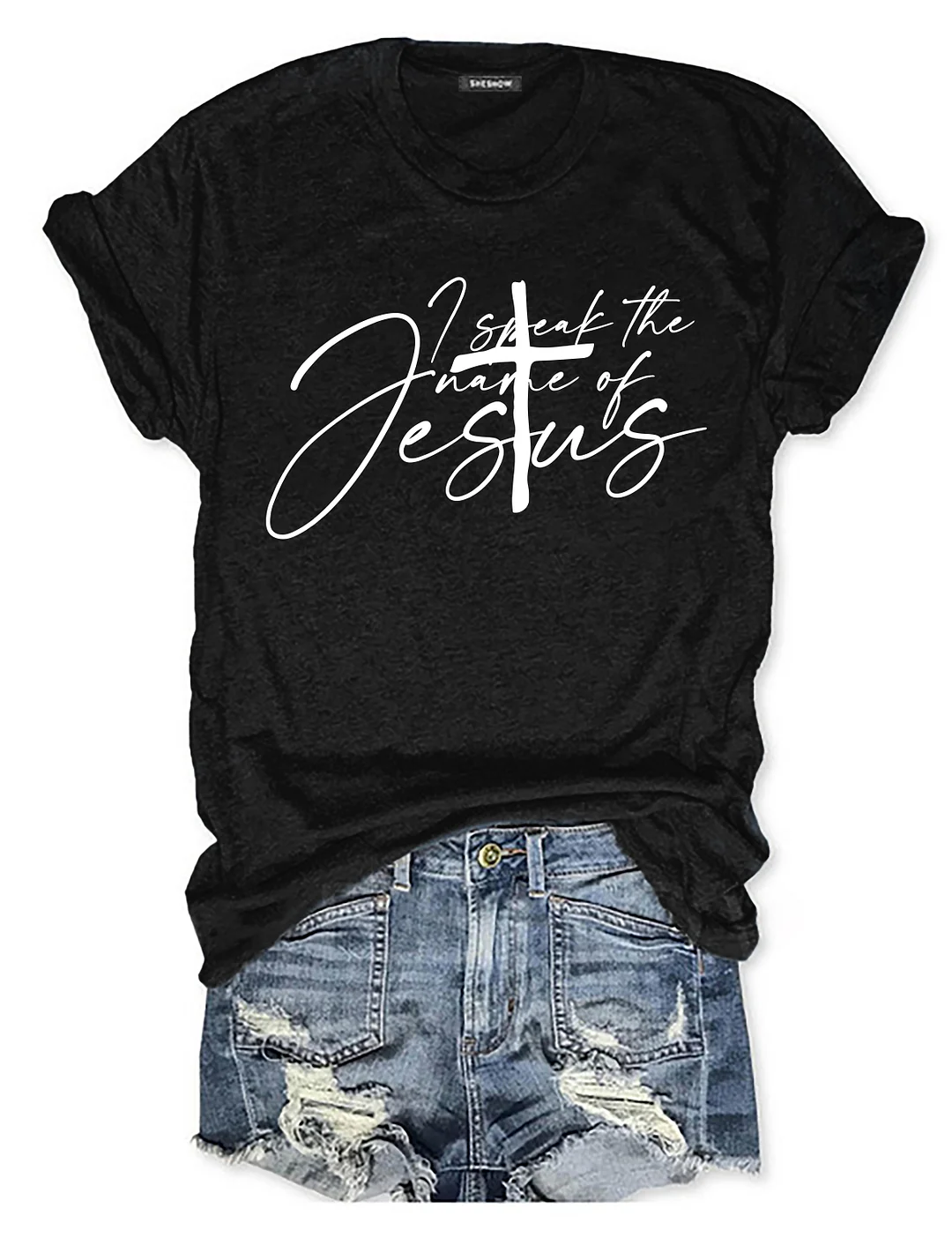 I Speak The Name Of Jesus T-shirt