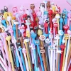 20PCS Random Mixed Cartoon 0.5mm Black Gel Pen School Opens Season Student Office Cute Stationery