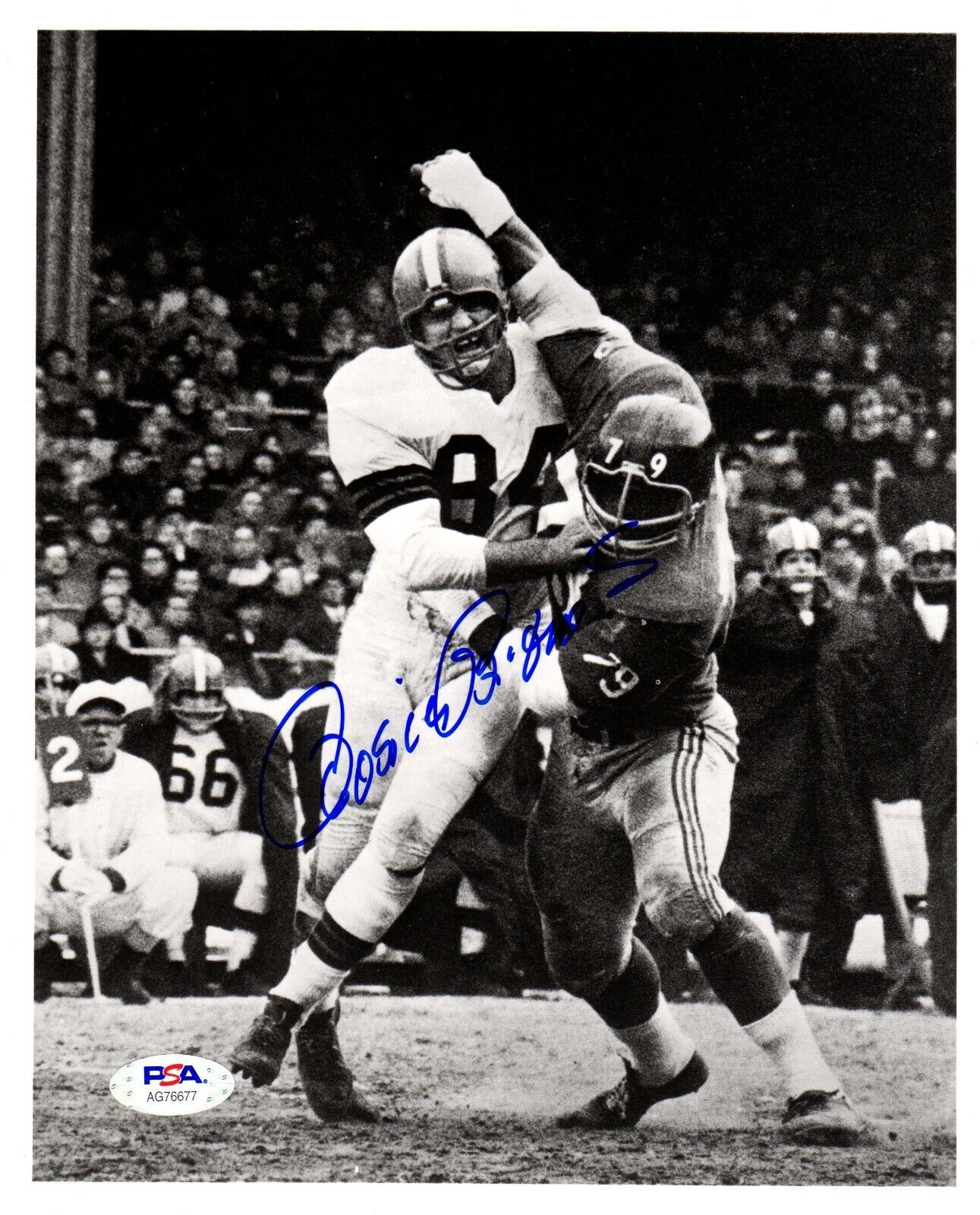 Rosie Brown autographed signed 8x10 Photo Poster painting New York Giants PSA COA