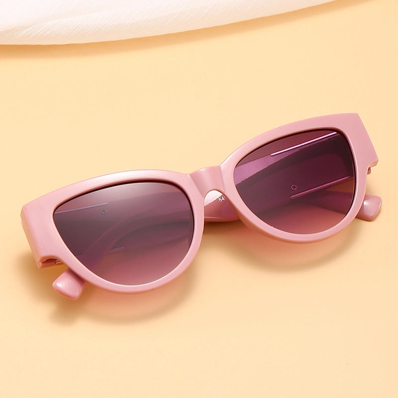 Casual Elegant Minimalist Geometric Pc Oval Frame Full Frame Women's Sunglasses