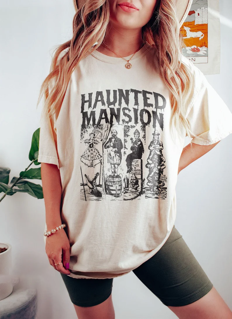 Comfort Colors® Vintage The Haunted Mansion shirt
