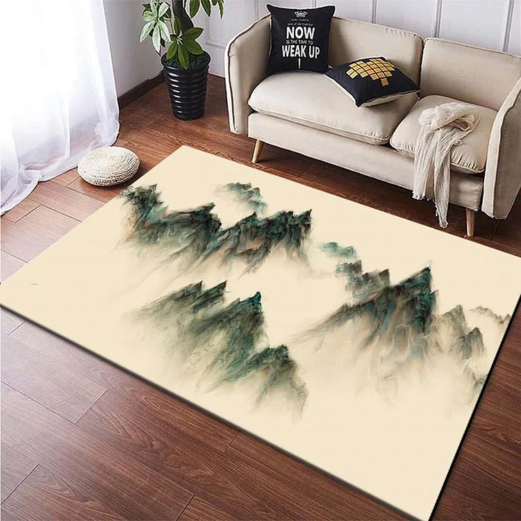 15 patterns Chinese Ink Painting Carpet for Living Room Bedroom Large Area Rugs Home Decor Sofa Table Mat Household Floor Mat