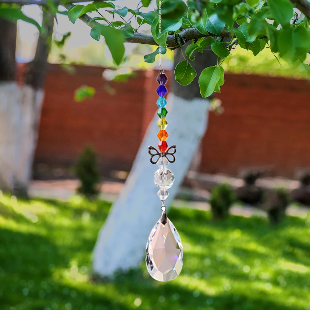 Cartoon Crystal Pendant Necklace Jewelry Craft Charm Fashion Accessory (F)