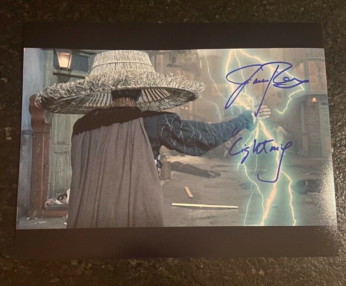 * JAMES PAX * signed 11x14 Photo Poster painting * BIG TROUBLE IN LITTLE CHINA * LIGHTNING * 1