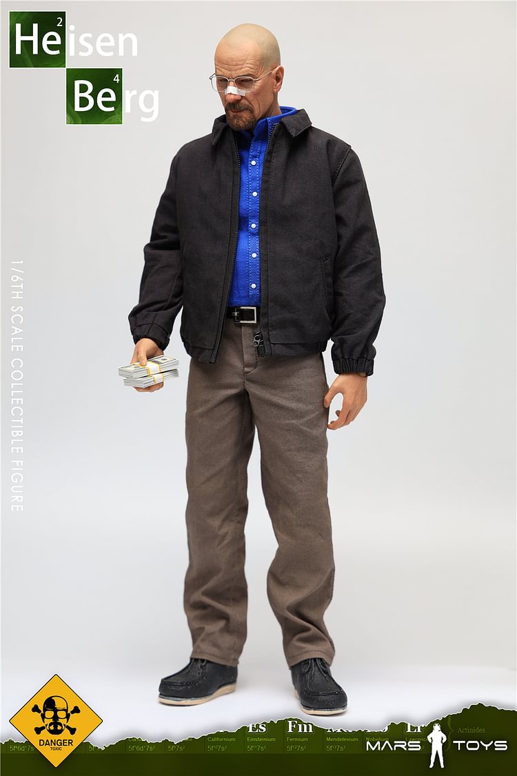 Mars Toys MAT001 1/6 Heisenberg·White Breaking Bad Clothes & Head Toy Pre-sale 