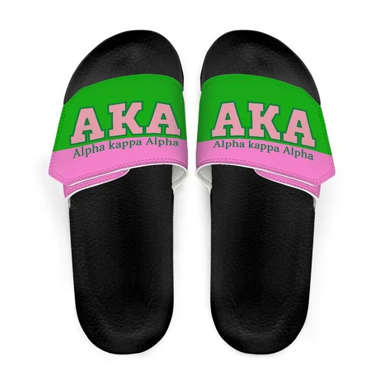 Summer Multicolor Velcro Slides