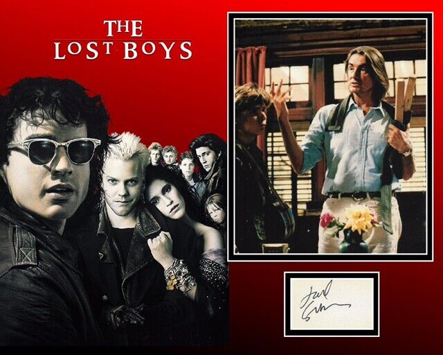 JOEL SCHUMACHER SIGNED THE LOST BOYS Photo Poster painting MOUNT UACC REG 242