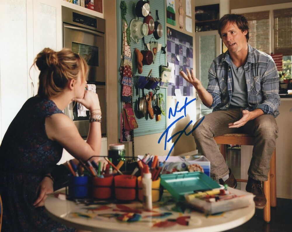 Nat Faxon Signed Ben and Kate TV Show 8x10 Photo Poster painting w/COA Ben Fox