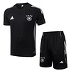 Germany 25/26 black Short-Sleeve Training Kit