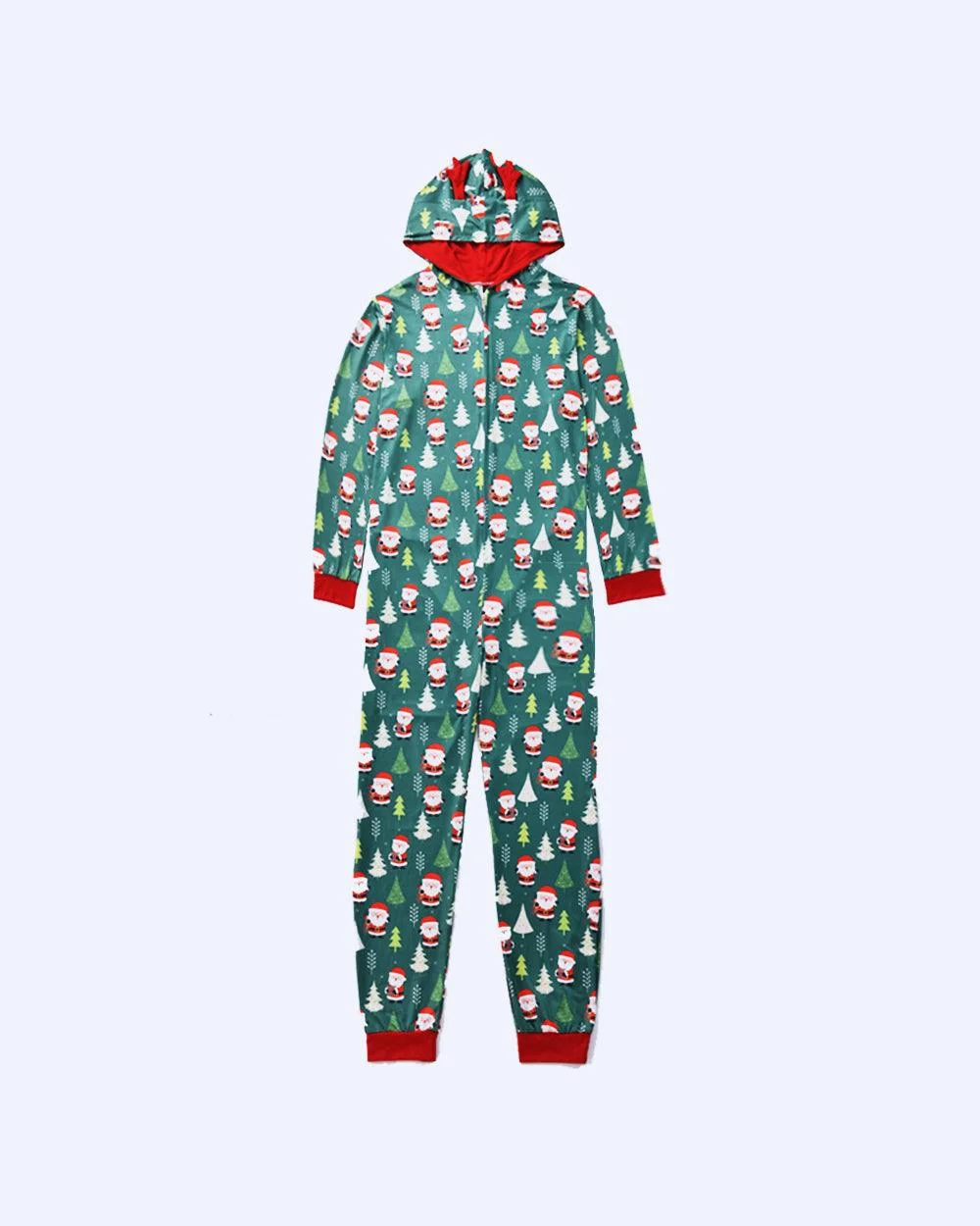 Santa Print Onesie Family Pajamas