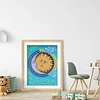 Diamond Painting-DIY Full Crystal Rhinestone Sun Moon