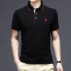 Men's New Loose Plus Size Polo Shirt