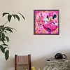 Castle Princess Minnie Full DIY 5D Round Drill Diamond Painting Kits for Adults/Beginners Home Decor Diamond Dots Paintings Picture Arts Craft 30x30cm