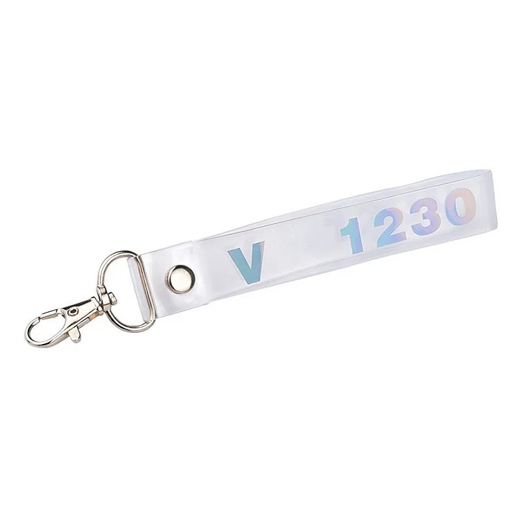 방탄소년단 Member Name Transparent Lanyard