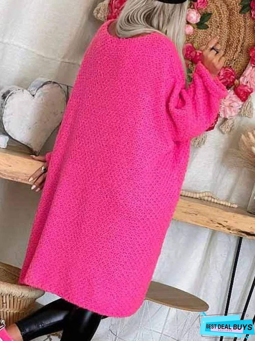 Wool/Knitting Casual Loose Dress