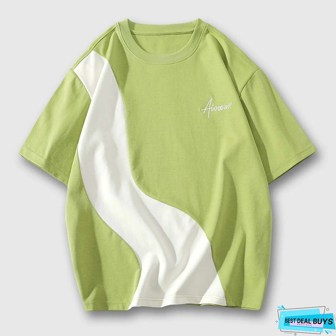 Casual Contrast Tee