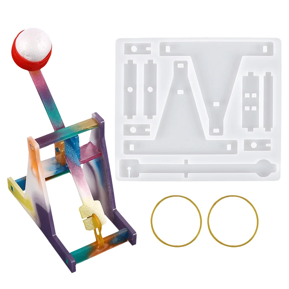 Resin Mold for Rock Thrower Toys