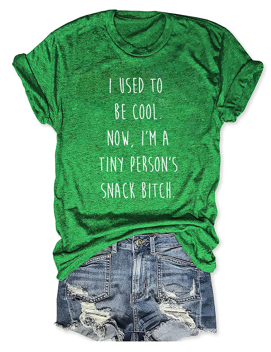 I'm A Tiny Person&rsquo;s Snack Bitch Funny Mom T-shirt 