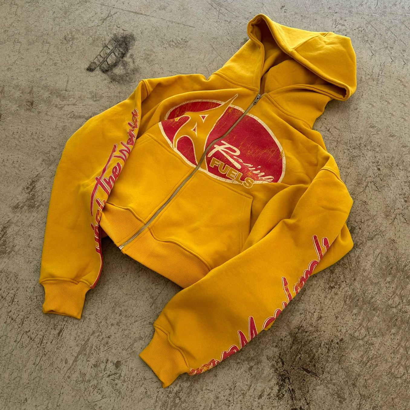 Casual Street Vintage Zipper Hoodie