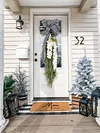 🏡Double Door White Hydrangeas Wreath-Spring Sale-mysite-Adracos