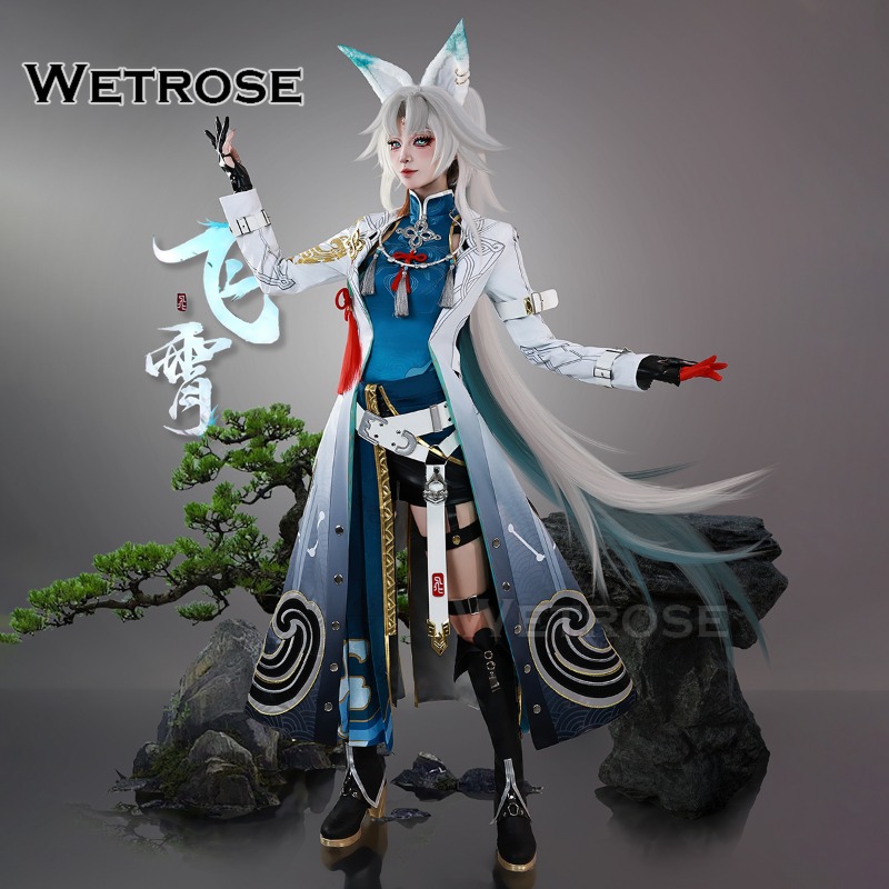 [Wetrose] SSR Feixiao Honkai Star Rail Cosplay Costume Wig Full Set