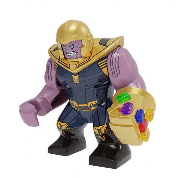 Thanos (MCU) Custom Marvel Superhero Large Minifigure Minifigure Bricks monstertoys