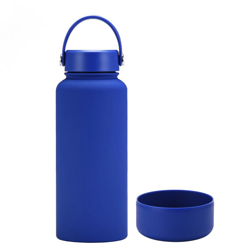 Casual Solid Color Stainless Steel Thermos Cup