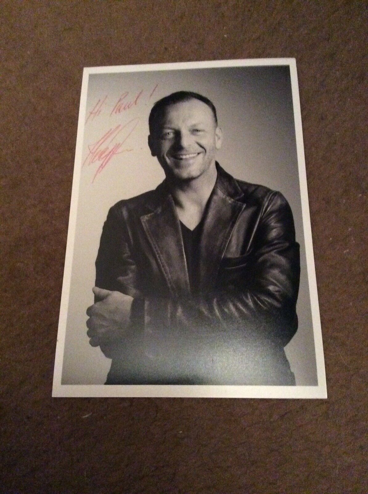 HUGO SPEER (THE FULL MONTY) SIGNED Photo Poster painting