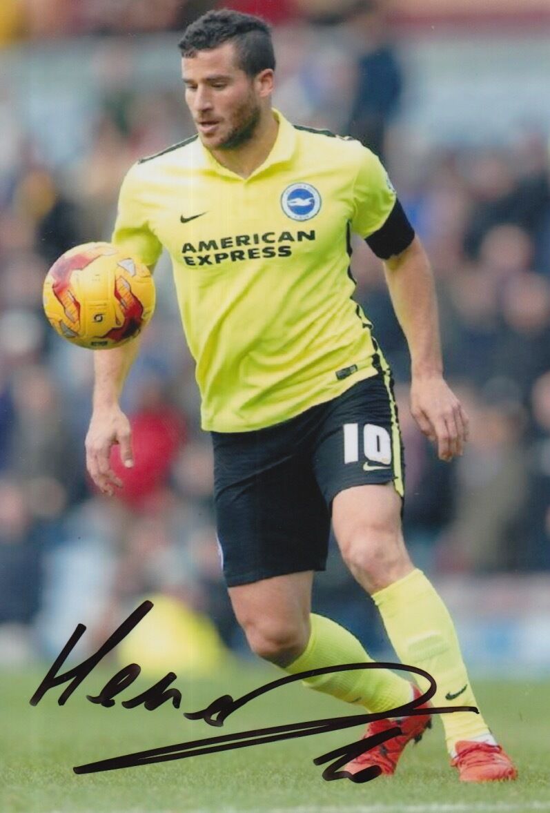 BRIGHTON HAND SIGNED TOMER HEMED 6X4 Photo Poster painting 1.