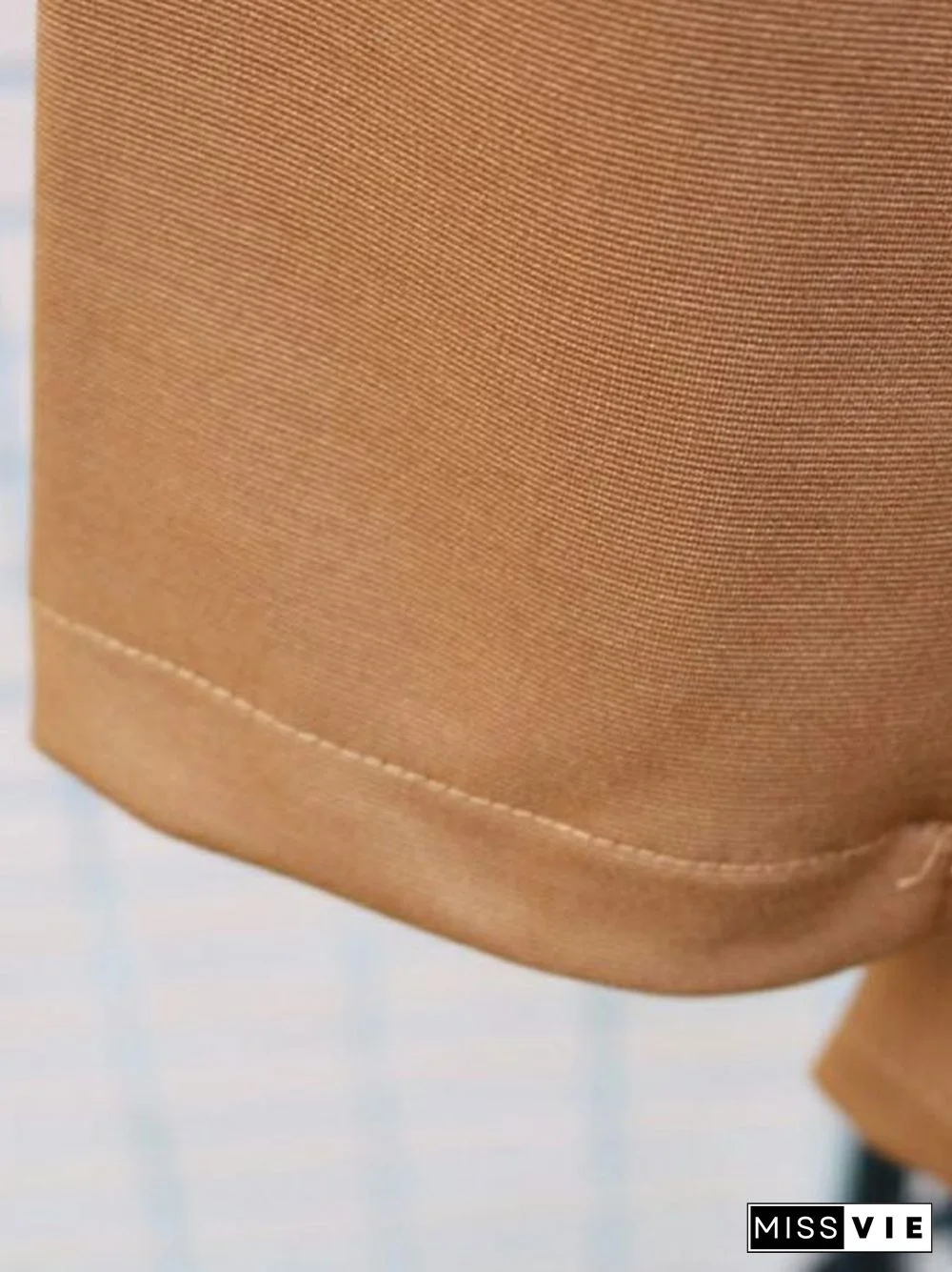 Fashionable Commuter All-Match Solid Color Long-Sleeved Suit Jacket