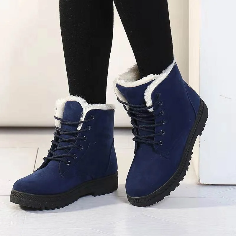 Women's Plush Thermal Snow Boots