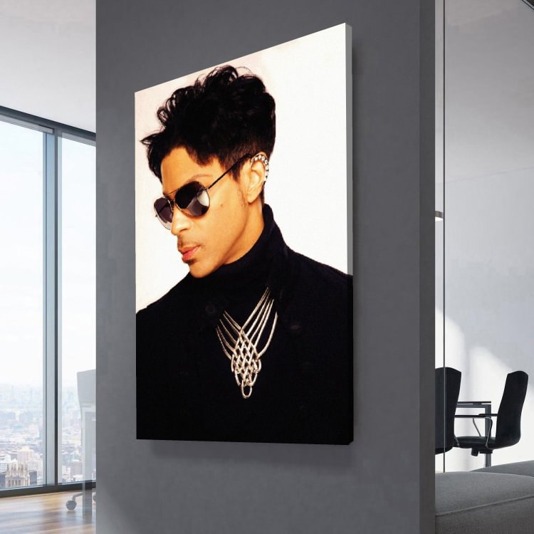 Retro Prince Rogers Nelson Music Poster Canvas Wall Art 