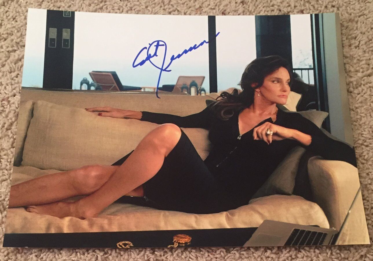 CAITLYN JENNER SIGNED AUTOGRAPH VANITY FAIR 11x14 Photo Poster painting D w/EXACT VIDEO PROOF