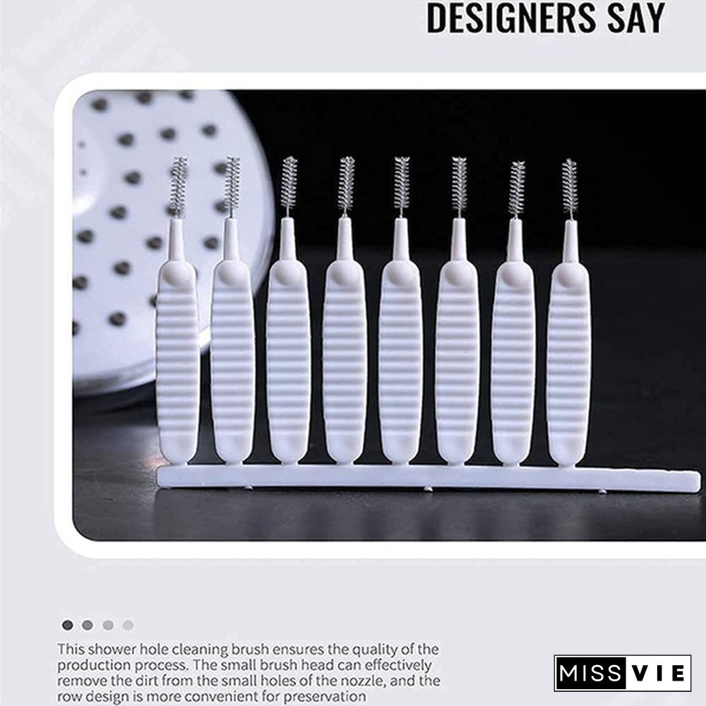 Shower Nozzle Cleaning Brush - Anti-Clogging Pore Gap Cleaning Brush 10 PCS Multifunctional Mini Crevice Small Hole Brush