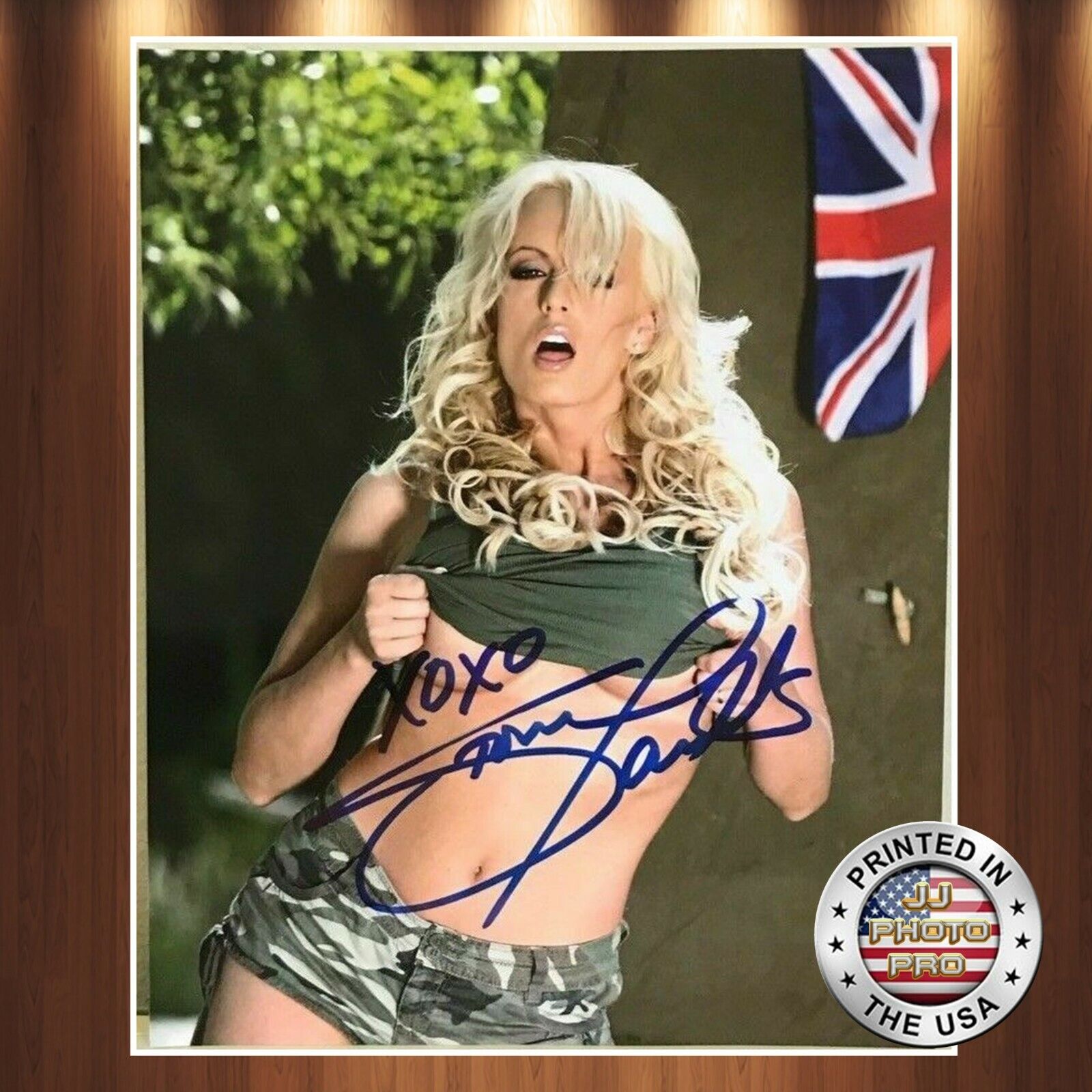 Stormy Daniels Autographed Signed 8x10 Photo Poster painting (Model) REPRINT