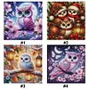 (Multi-Style) Owl-11CT Stamped Cross Stitch 40*40cm/15.75*15.75in tapestrymarket